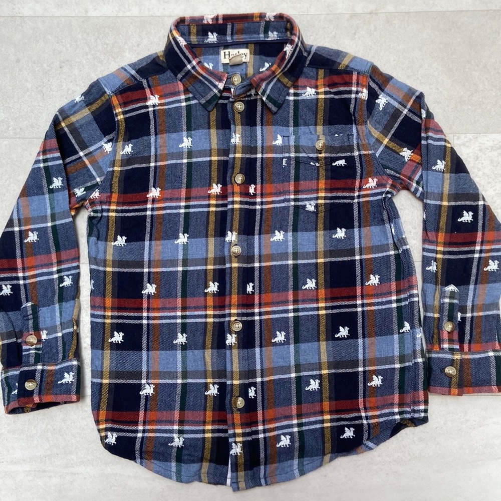 Hatley dragon button down